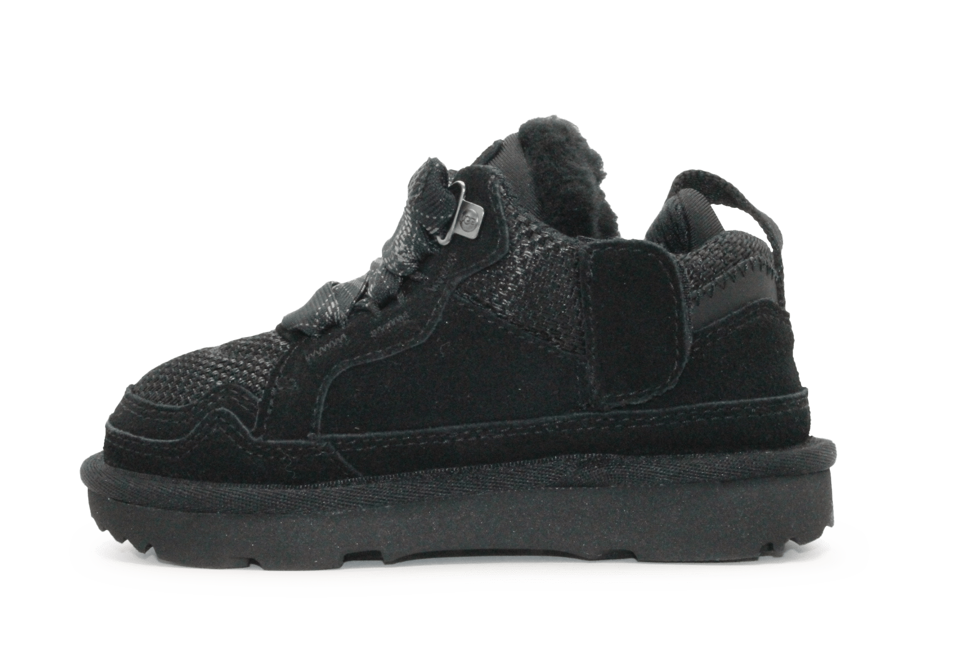 Ugg Sneaker Lowmel Veter & Klittenband - Zwart