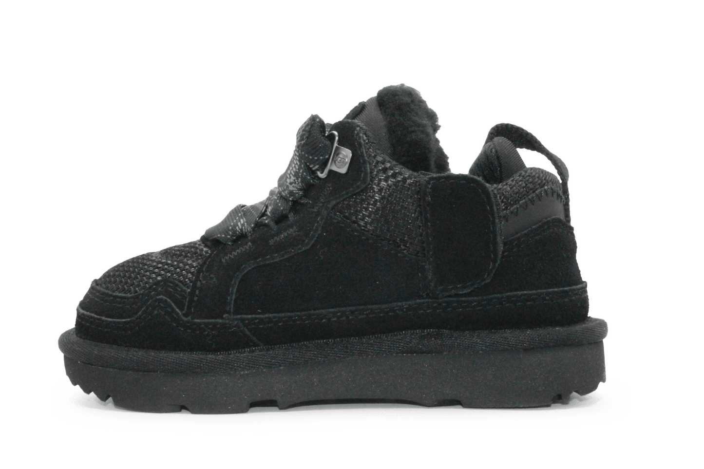 Ugg Sneaker Lowmel Veter & Klittenband - Zwart - hatshoe
