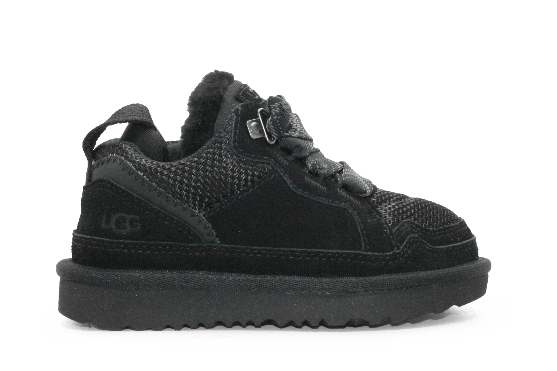 Ugg Sneaker Lowmel Veter & Klittenband - Zwart