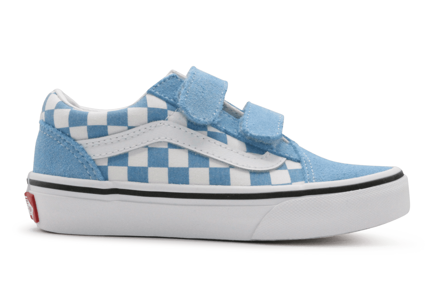 Vans Old Skool Sneaker Laag - Blauw Geblokt - hatshoe