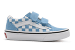 Vans Old Skool Sneaker Laag - Blauw Geblokt - hatshoe