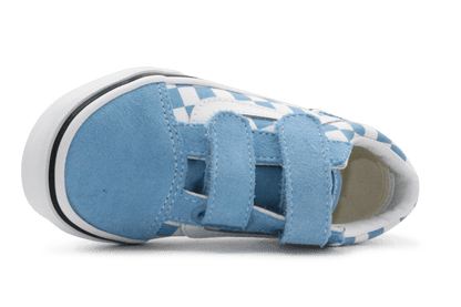 Vans Old Skool Sneaker Laag - Blauw Geblokt - hatshoe