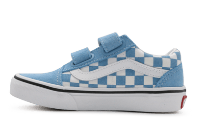 Vans Old Skool Sneaker Laag - Blauw Geblokt - hatshoe