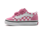 Vans Sneaker Old Skool v - Roze geblokt - hatshoe