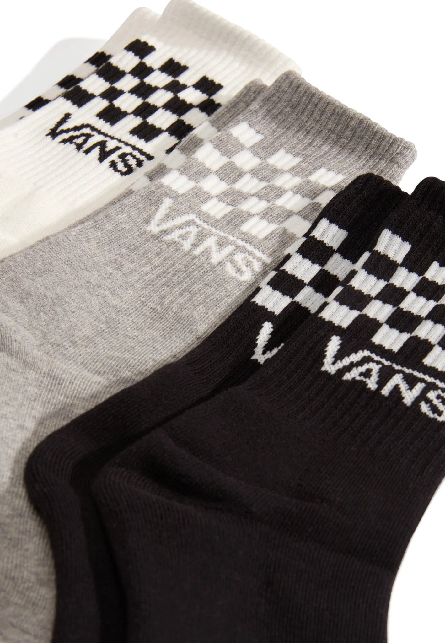 Vans Sokken geblokt - 3 Pack