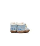 Veja Baby Slofjes W Milk Suede Steal - Blauw - hatshoe