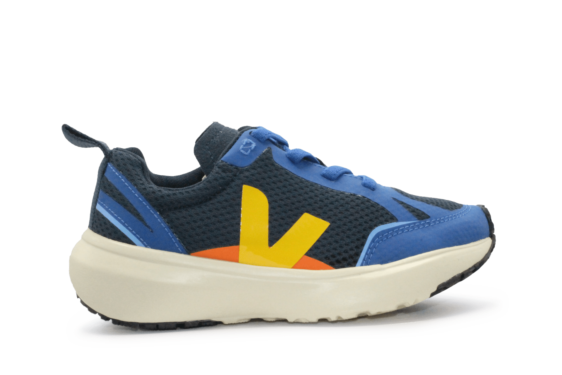 Veja Jongens Sneaker Small Canary - Blauw - hatshoe