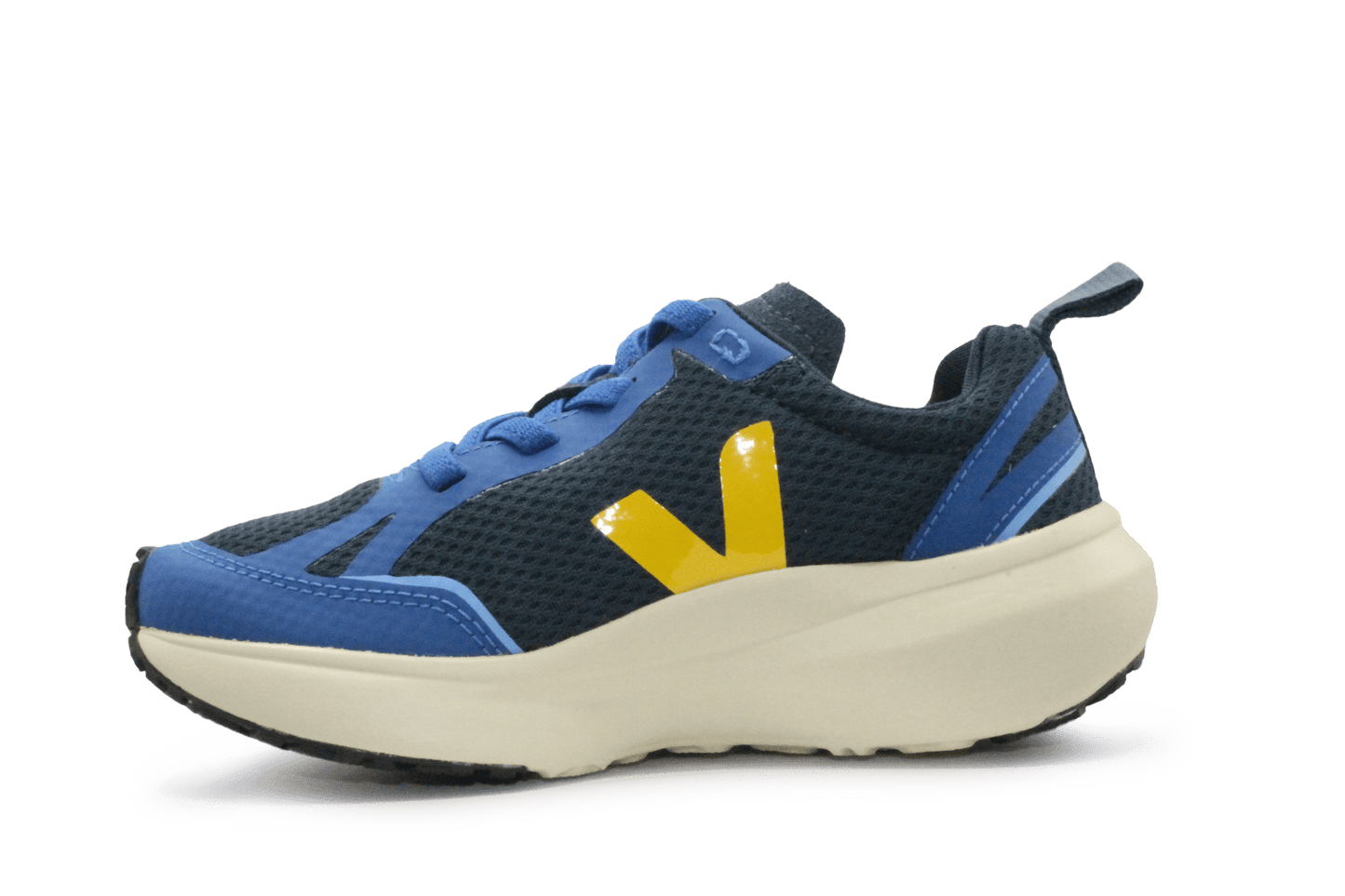 Veja Jongens Sneaker Small Canary - Blauw - hatshoe