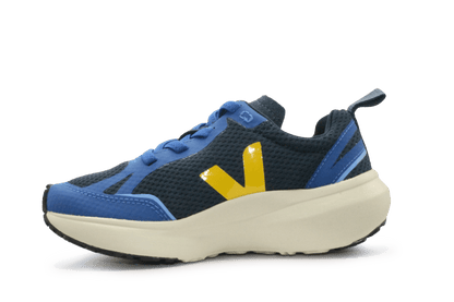 Veja Jongens Sneaker Small Canary - Blauw - hatshoe