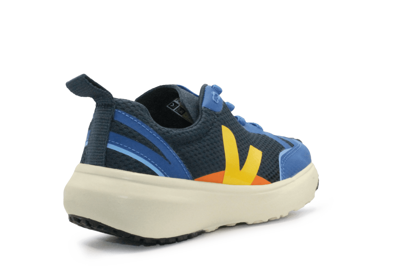 Veja Jongens Sneaker Small Canary - Blauw - hatshoe
