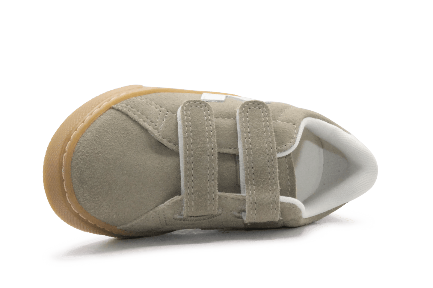 Veja Klittenband Schoen Esplar-Small Suède - Taupe Silver - hatshoe