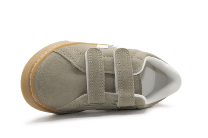 Veja Klittenband Schoen Esplar-Small Suède - Taupe Silver - hatshoe