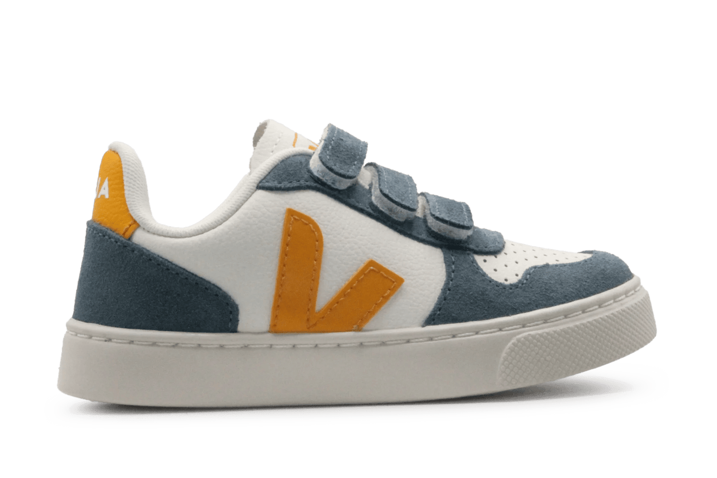 Veja Klittenband Schoen Jongens V10 - Jeans Blauw - hatshoe
