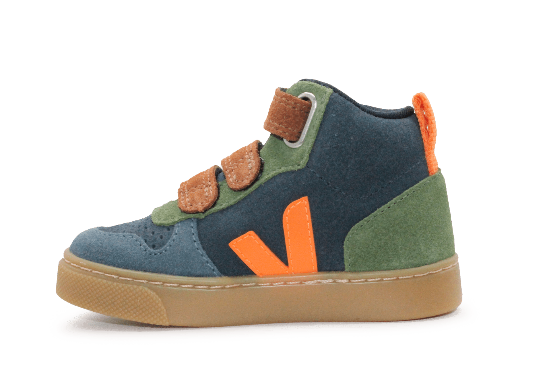 Veja Klittenband Schoen Jongens V10-Mid - Blauw
