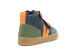 Veja Klittenband Schoen Jongens V10 - Mid - Blauw - hatshoe