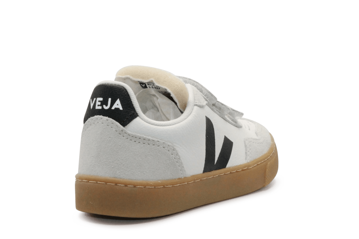 Veja Klittenband Schoen Jongens V90 - Wit - hatshoe