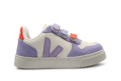 Veja Klittenband Schoen Meisjes V10 - Lila - hatshoe