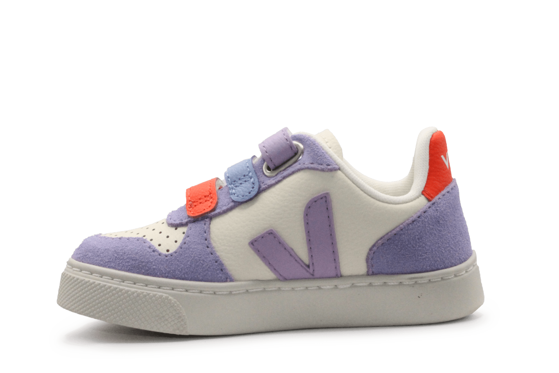 Veja Klittenband Schoen Meisjes V10 - Lila - hatshoe