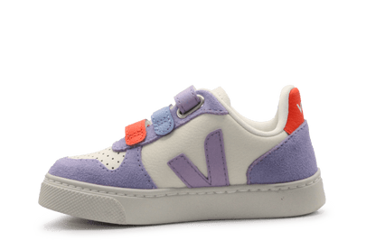 Veja Klittenband Schoen Meisjes V10 - Lila - hatshoe