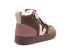 Veja Klittenband Schoen meisjes V10 - Mid - Walnut - hatshoe