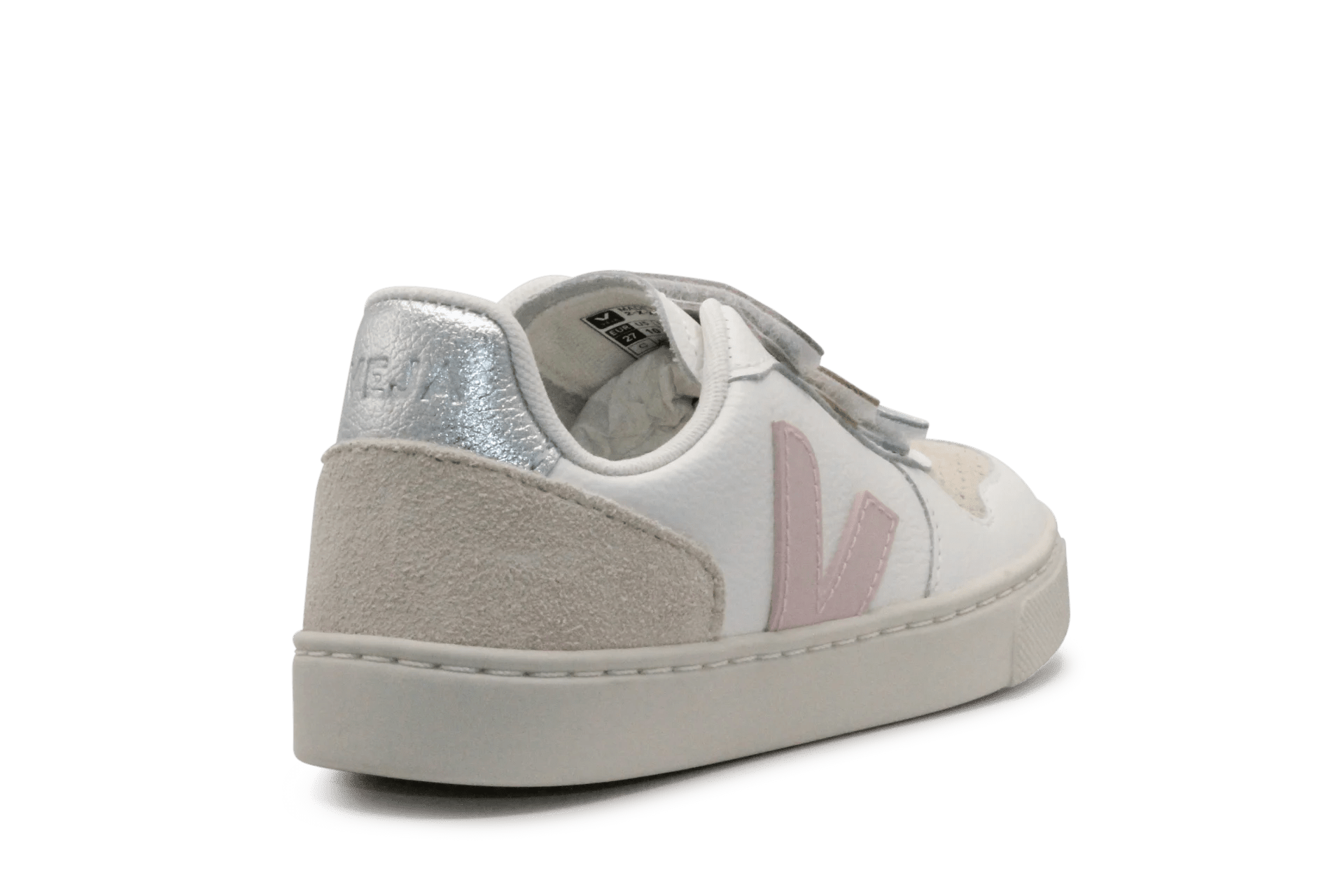 Veja Klittenband Schoen Meisjes V10 - White Petale