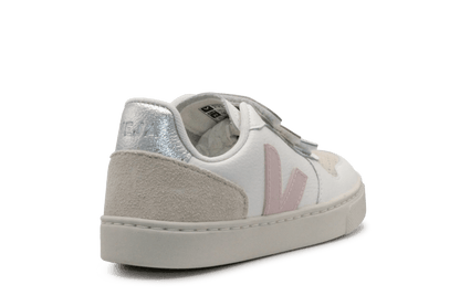 Veja Klittenband Schoen Meisjes V10 - White Petale - hatshoe