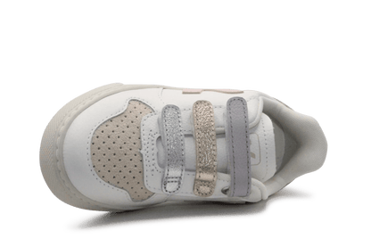 Veja Klittenband Schoen Meisjes V10 - White Petale - hatshoe