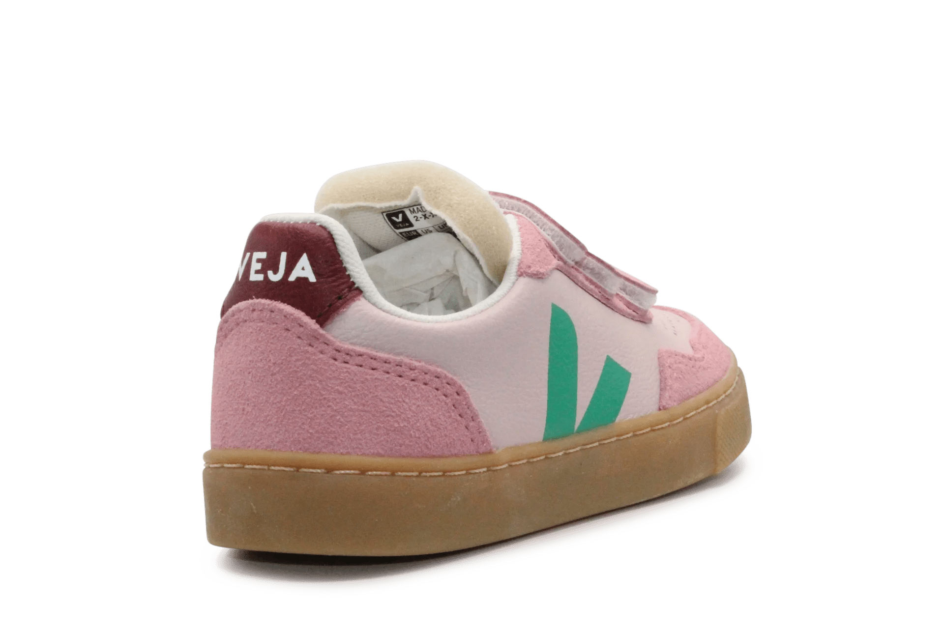 Veja Klittenband Schoen Meisjes V90 - Roze - hatshoe