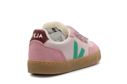 Veja Klittenband Schoen Meisjes V90 - Roze - hatshoe