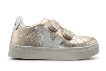 Veja Klittenband Schoen Small Esplar - Goud - hatshoe