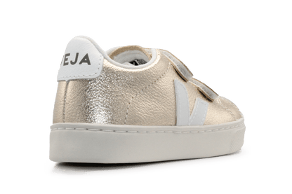 Veja Klittenband Schoen Small Esplar - Goud - hatshoe