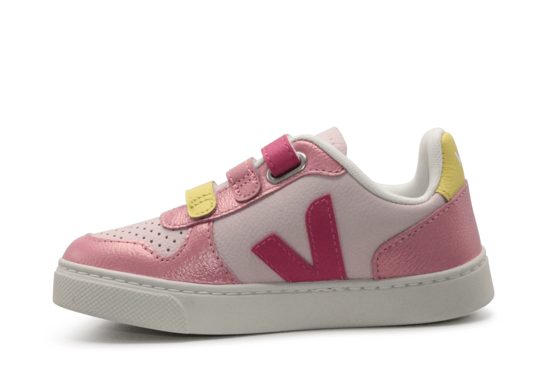 Veja Klittenband Schoen V10 Meisjes - Roze