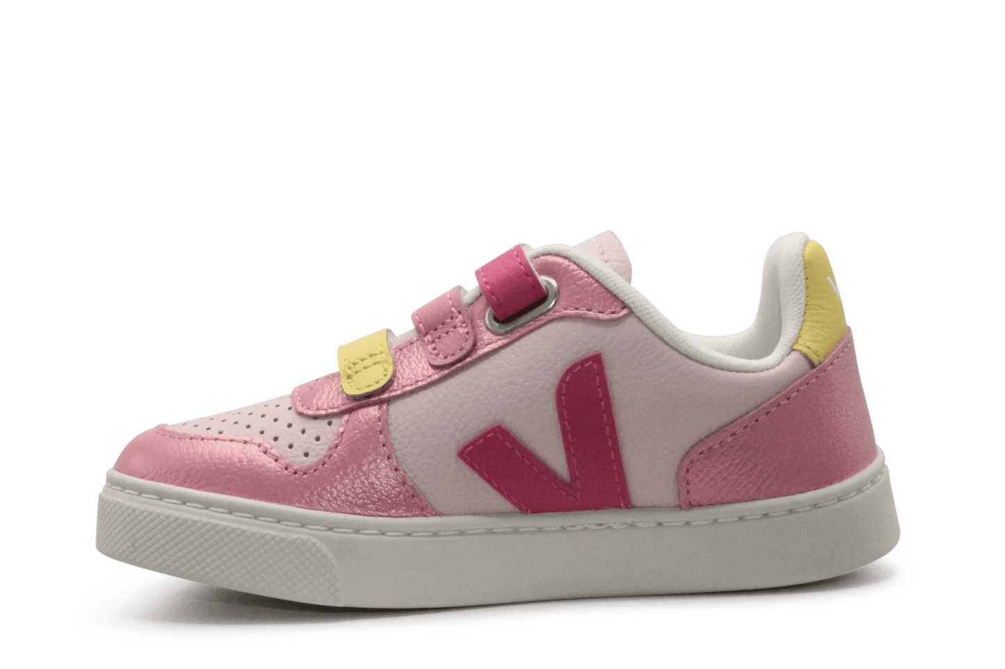 Veja Klittenband Schoen V10 Meisjes - Roze - hatshoe