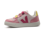 Veja Klittenband Schoen V10 Meisjes - Roze - hatshoe