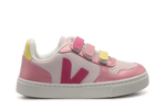 Veja Klittenband Schoen V10 Meisjes - Roze - hatshoe