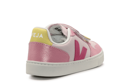 Veja Klittenband Schoen V10 Meisjes - Roze - hatshoe
