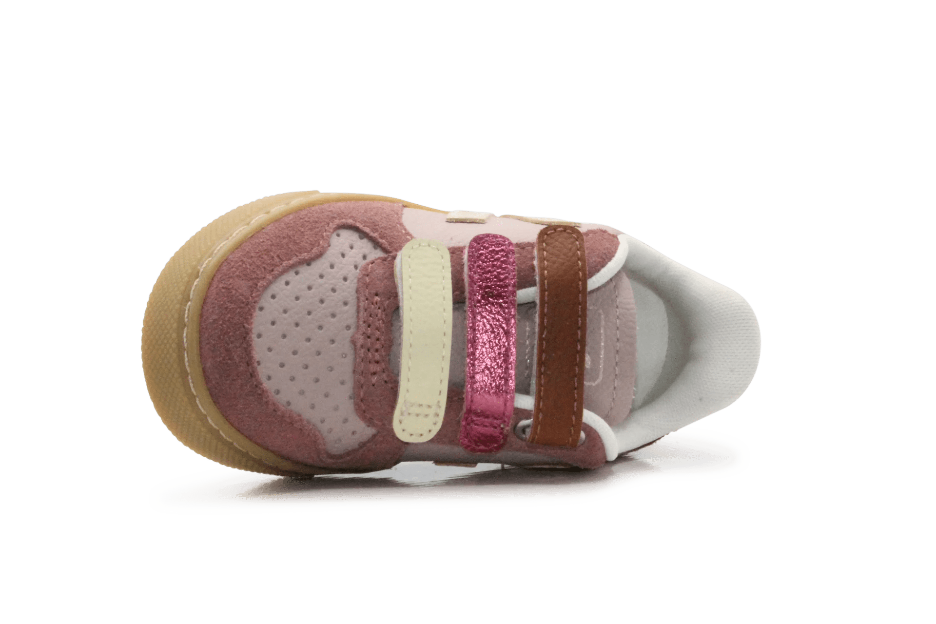 Veja Klittenband Schoen V10-Small Leer - Babe Platine