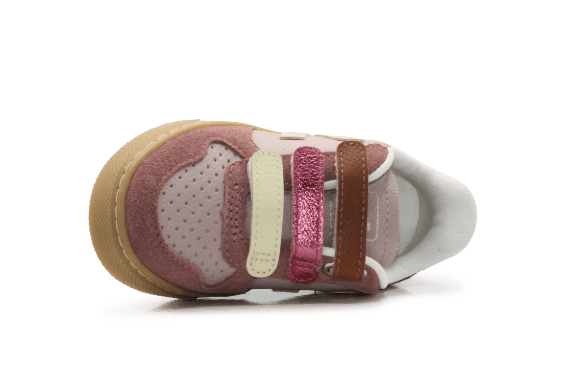 Veja Klittenband Schoen V10-Small Leer - Babe Platine - hatshoe