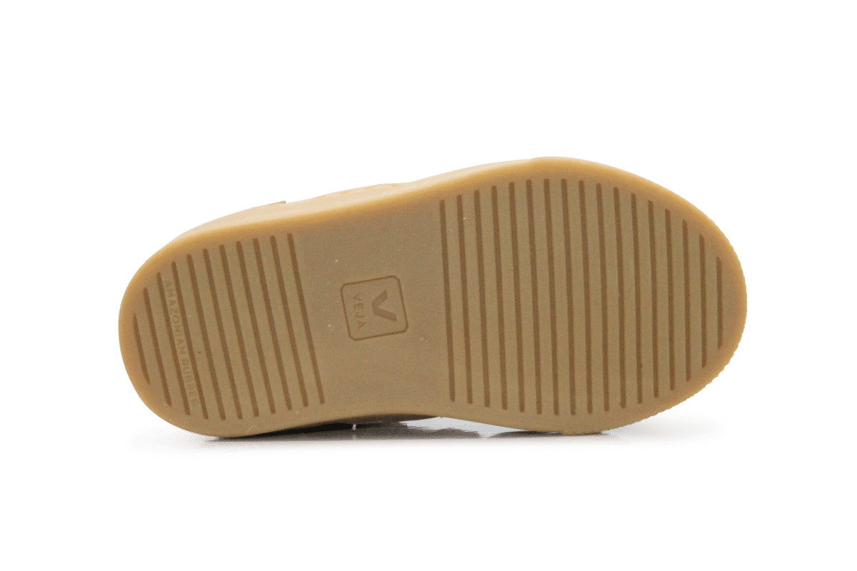 Veja Klittenband Schoen V10-Small Leer - Babe Platine - hatshoe