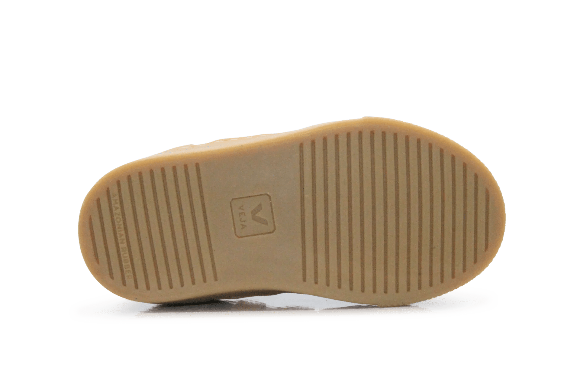 Veja Klittenband Schoen V10-Small Leer - California Ouro Natural