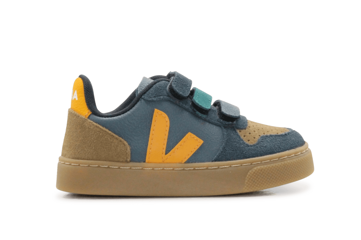 Veja Klittenband Schoen V10-Small Leer - California Ouro Natural - hatshoe
