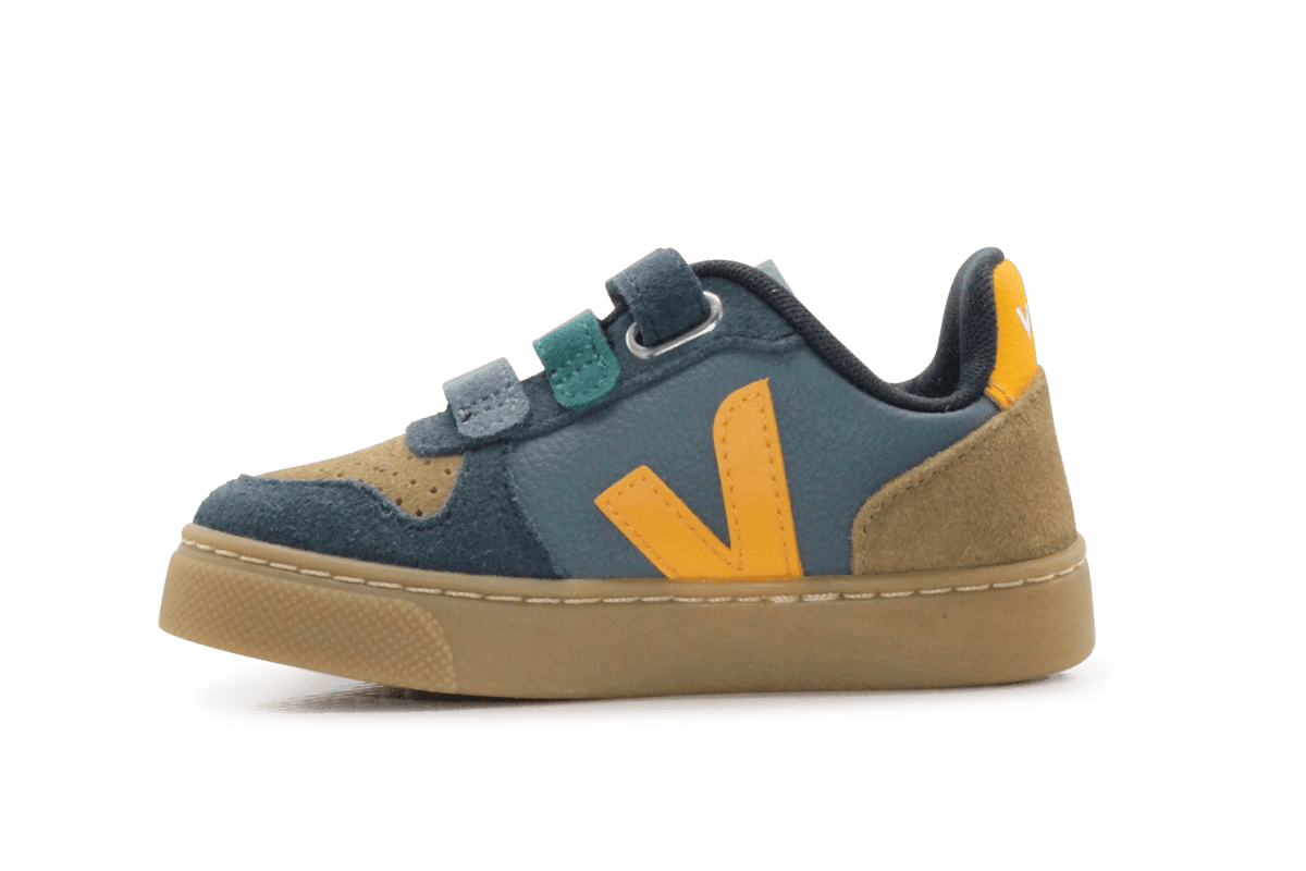 Veja Klittenband Schoen V10-Small Leer - California Ouro Natural - hatshoe