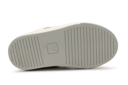Veja Klittenband Schoen V10-Small Leer - Pure Dried-Petale Platine - hatshoe