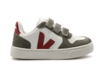 Veja Klittenband Schoen V10-Small Leer - Pure Pepper Kaki - hatshoe