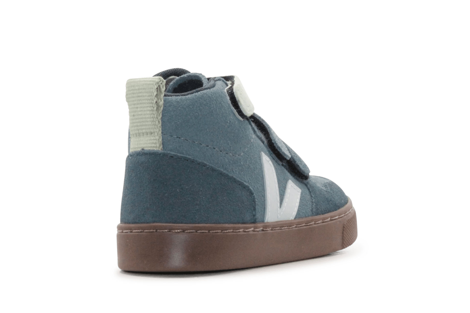 Veja Klittenband Schoen V10-Small Mid Suède - California Shark Bark