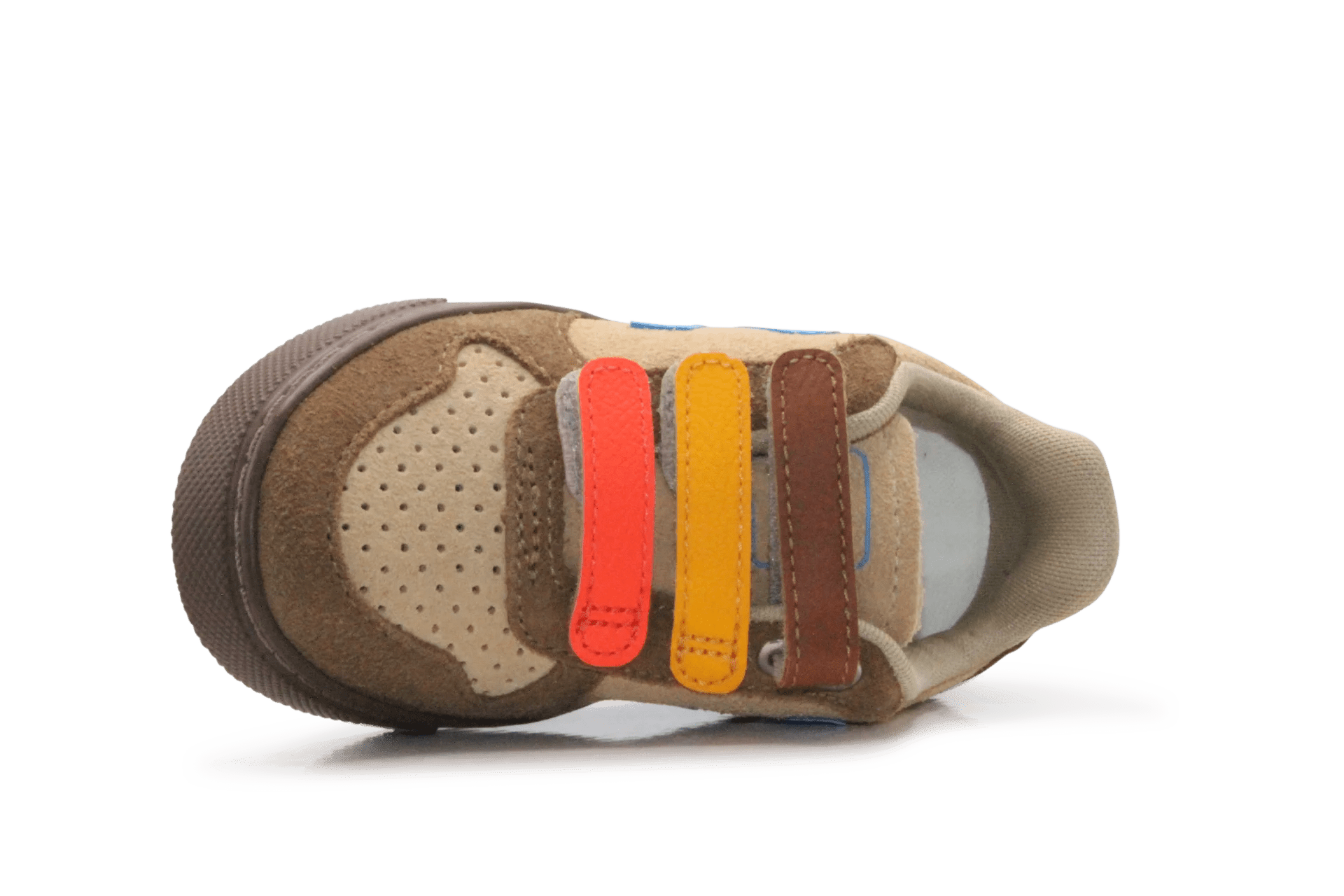 Veja Klittenband Schoen V10-Small Suède - Desert Egee Brown