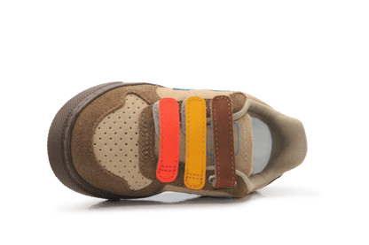 Veja Klittenband Schoen V10-Small Suède - Desert Egee Brown - hatshoe