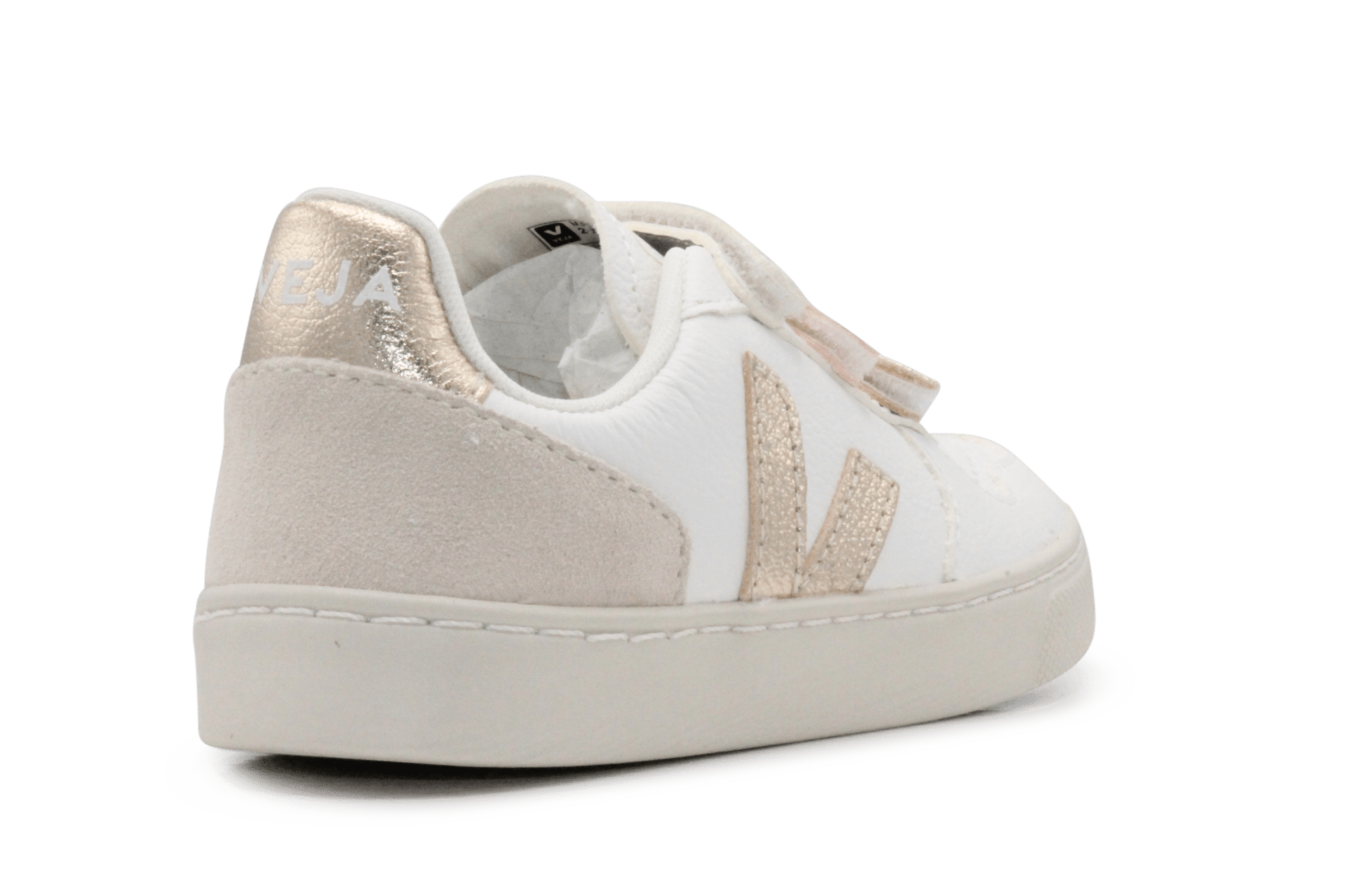 Veja Klittenband Schoen V10-Small - Wit