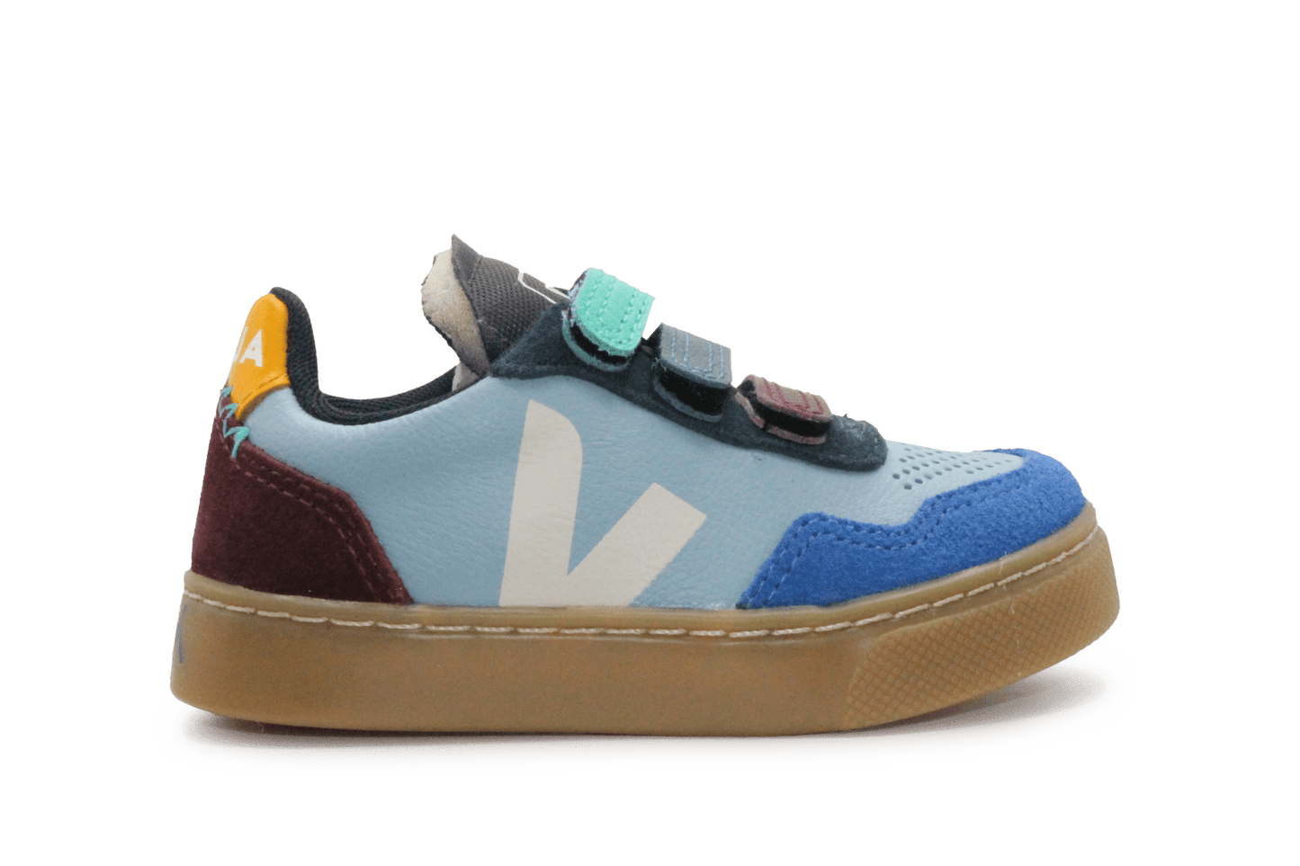 Veja Klittenband Schoen V90 Milk - Blauw - hatshoe