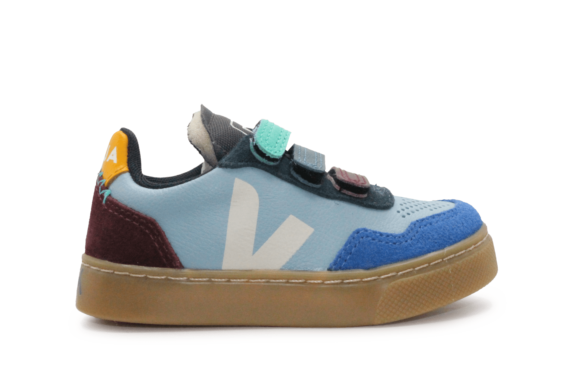 Veja Klittenband Schoen V90 Milk - Blauw - hatshoe
